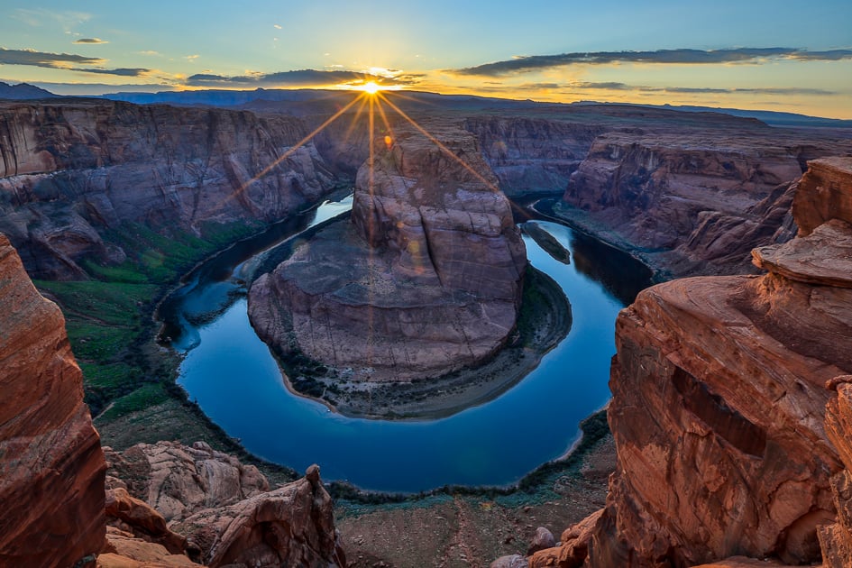 Horseshoe Bend Burst